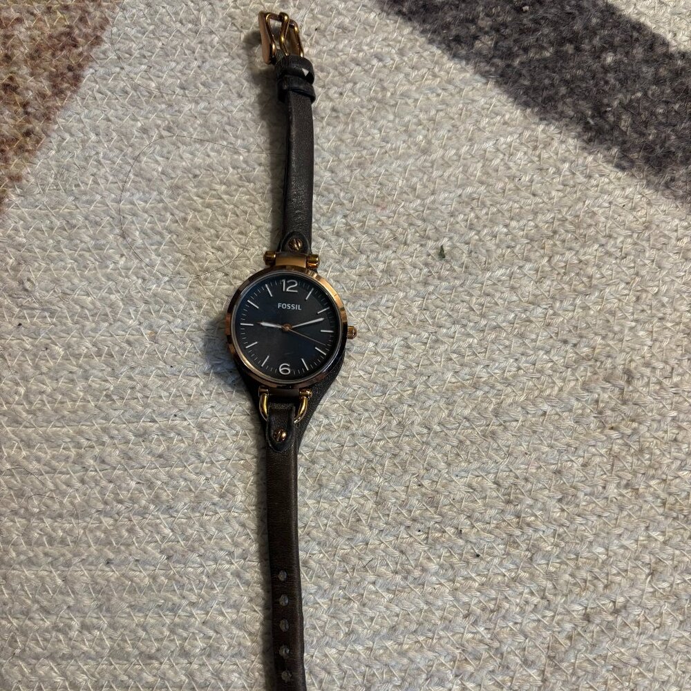Fossil Leather Watch